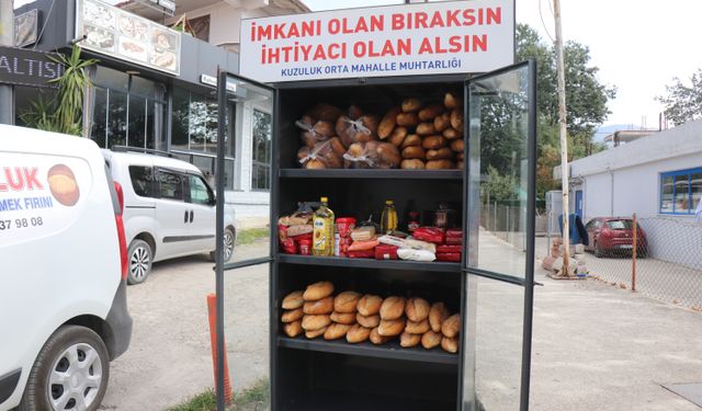 ‘İmkanı olan bıraksın, ihtiyacı olan alsın’