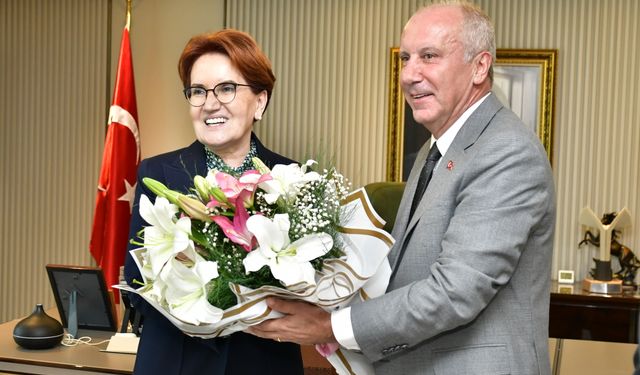 Ankara'da sürpriz Akşener-İnce görüşmesi