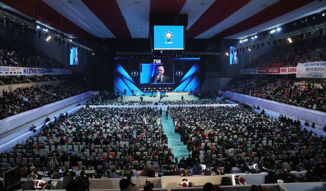 Büyük kongre için Ankara Spor Salonu'na girişler başladı!