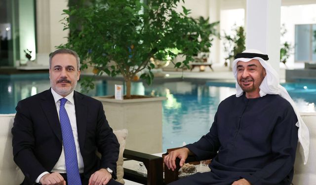 Bakan Fidan Al Nehyan ile görüştü