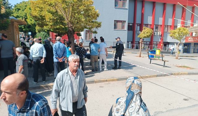 Bomba paniği: Acil servis boşaltıldı