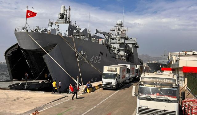 TCG Bayraktar gemisi, Libya'ya ulaştı!