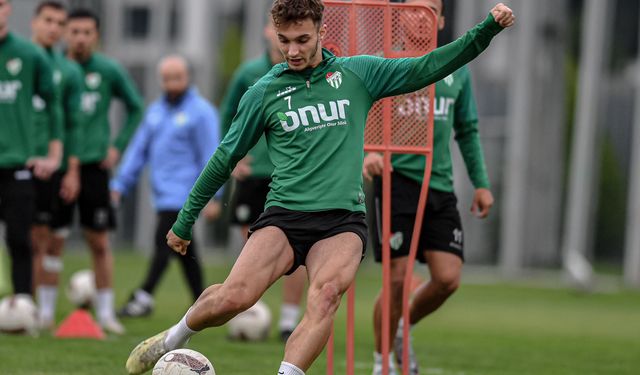 Bursaspor taktik çalıştı