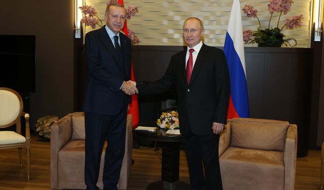 Erdoğan ve Putin Filistin'i görüştü!