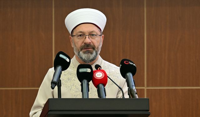 Ali Erbaş: Ortak tavır almadıkça Filistin kurtulmayacak!