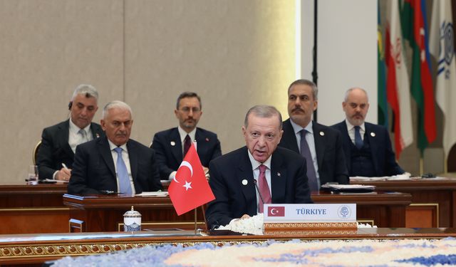 Erdoğan: 7 Ekim'den beri Batı'nın ikiyüzlülüğüne şahit oluyoruz