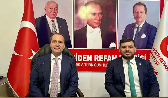 Yeniden Refah Partisi Lefkoşa temsilciliği açtı