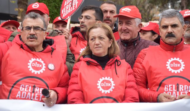 Yürüyüş başlatan DİSK üyeleri Bilecik'e ulaştı!