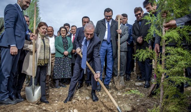 'Geleceğe Nefes Projesi' kapsamında 12 bin fidan dikildi!