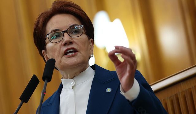 Akşener'den krize ilişkin açıklama