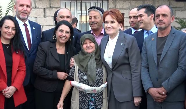 Akşener seçim çalışmasında