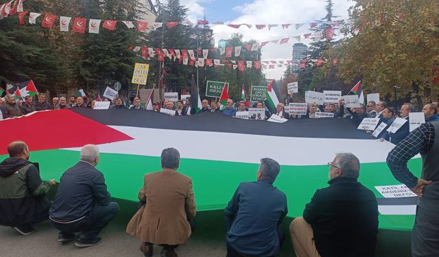 Blinken’e Filistin protestosu