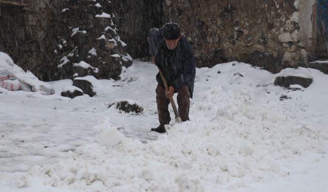 Van'ı kar yağışı vurdu: 142 yol ulaşıma kapandı