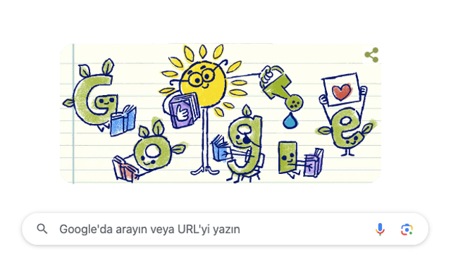 Google'dan Öğretmenler Günü'ne özel "doodle"