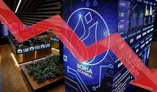 Borsa dibe vurdu: Yatırımcı endişeli!