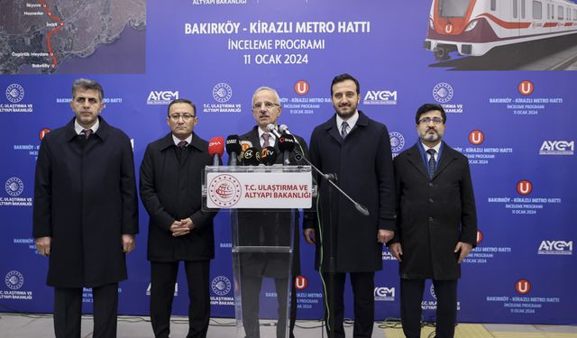 Bakırköy-Kirazlı Metro Hattı şubat sonunda açılıyor