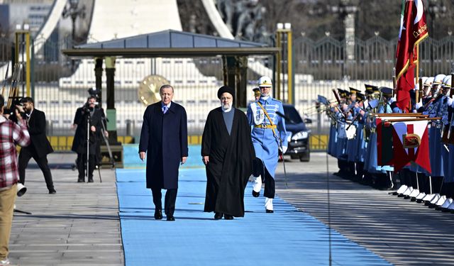 İran Cumhurbaşkanı Reisi Ankara'da!