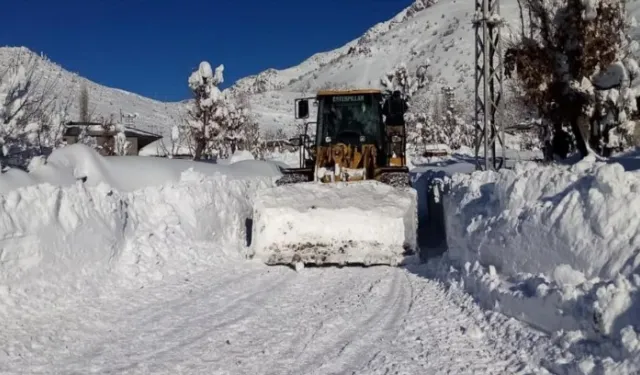 158 yerleşim yolu araç ulaşımına kapalı