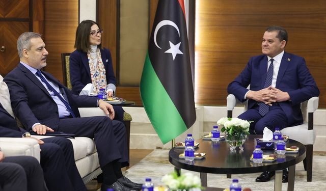 Bakan Fidan, Libya Başbakanı ile görüştü!