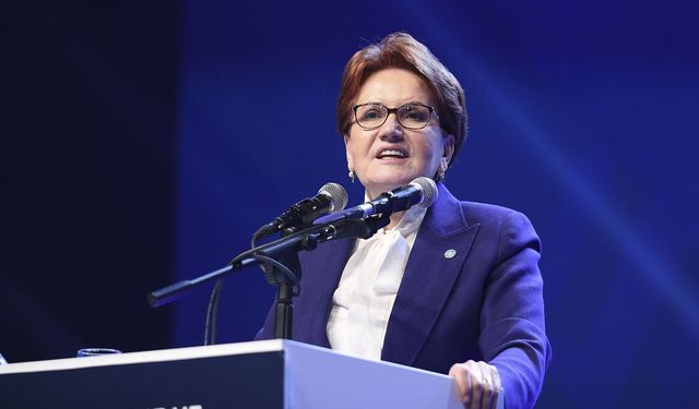 Akşener: İYİ Parti iktidarının ayak sesleri konuşulacak!