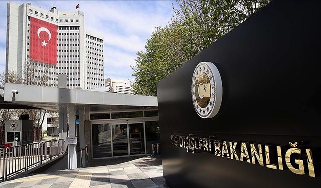 Dışişleri Bakanlığı’ndan Şili için taziye mesajı