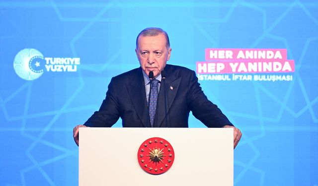 Erdoğan'dan sabredin mesajı