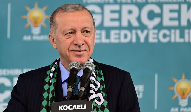 Erdoğan finali Kocaeli’de yaptı!