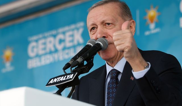 Erdoğan'dan veda mesajı