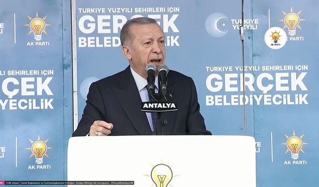 Erdoğan: Milletimize asla yalan söylemedik!