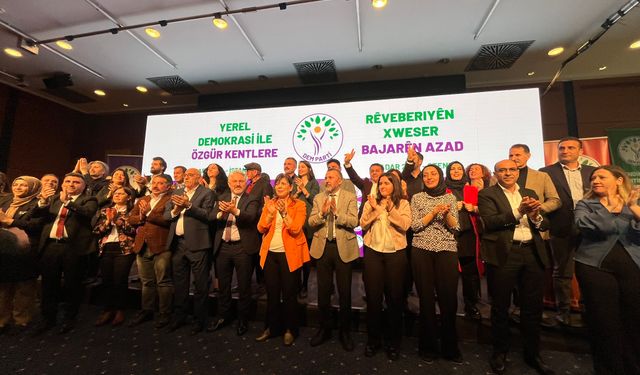 DEM Parti İBB Başkan adayları seçim bildirgesini açıkladı