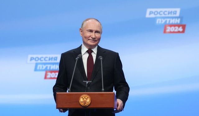 Putin: Tüm Rus halkına teşekkür ediyorum