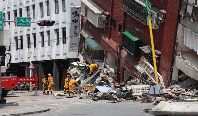 Tayvan'da 7,4 büyüklüğünde deprem