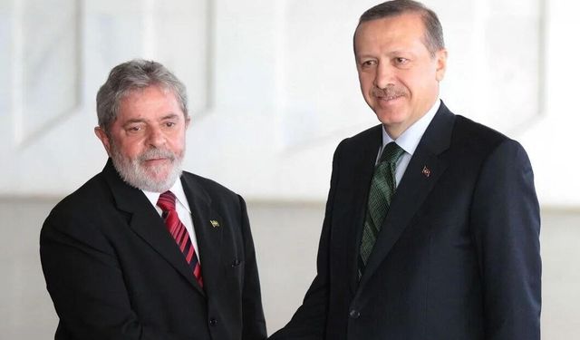 Erdoğan, Lula da Silva ile Gazze'yi görüştü!