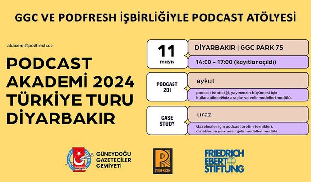 GGC ve Podfresh işbirliğiyle Podcast Atölyesi