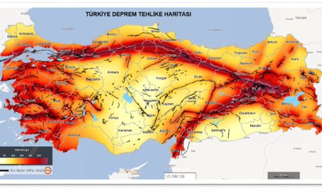 Deprem için en riskli şehir belli oldu