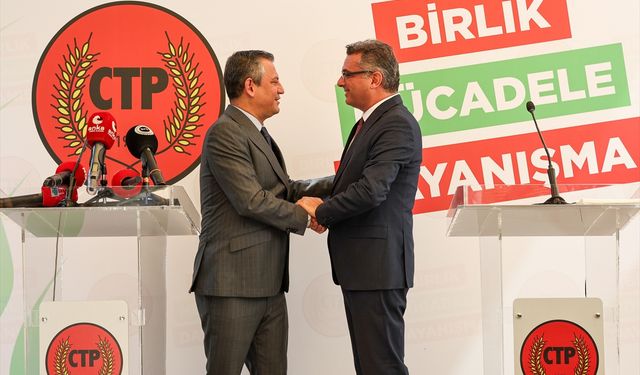 CHP Kıbrıs'ta CTP ile görüştü!