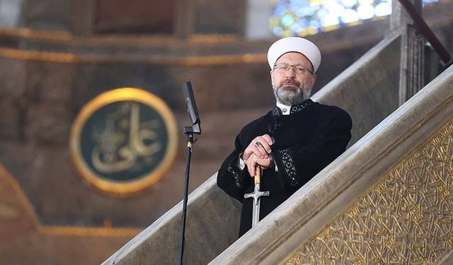 Diyanet İşleri Başkanı'ndan 15 Temmuz konulu hutbe!