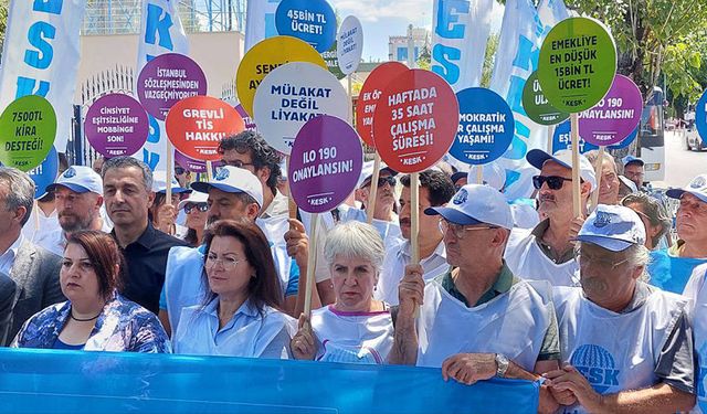 Türkiye'de işçilerin yüzde 14,8'i sendika üyesi