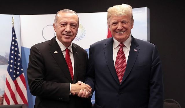 Erdoğan Trump'la görüştü!