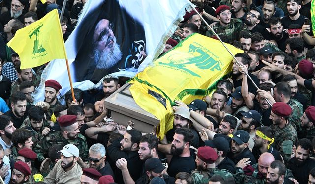 Nasrallah'tan cenazede İsrail'e tehdit