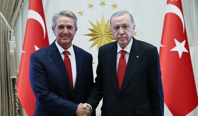 Erdoğan, Büyükelçi Jeff Flake'i kabul etti!