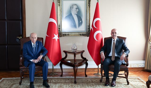 Kurtulmuş'tan Bahçeli'ye sürpriz ziyaret!