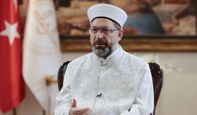 Ali Erbaş: Diyanet'te görev yapanların 3’te 1'i hafız