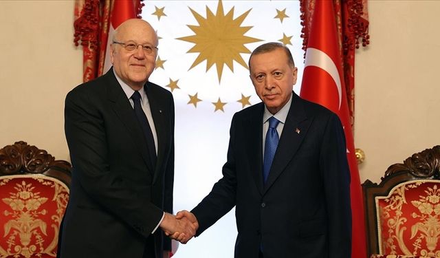 Erdoğan'dan Mikati'ye geçmiş olsun telefonu!