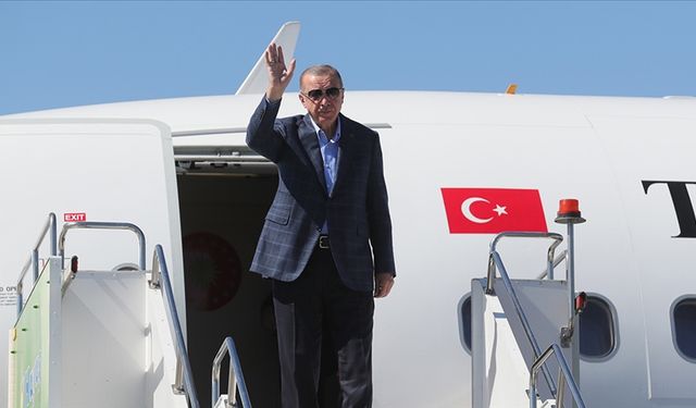 Erdoğan yurda döndü!