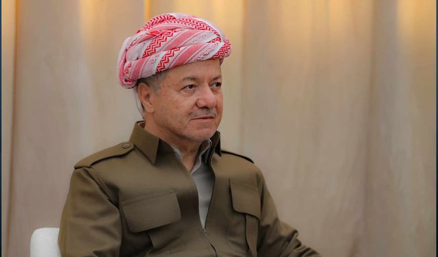 Barzani: Türkiye'deki barış sürecine kimsenin engel çıkarmamasını ümit ediyorum!