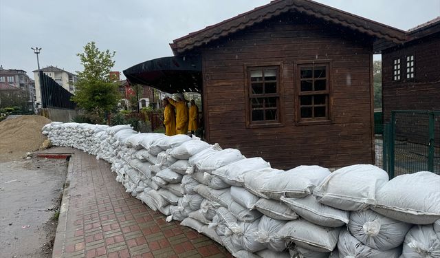 Kuvvetli yağış nedeniyle böyle tedbir alındı!