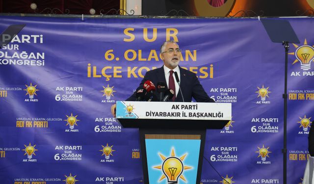 Bakan Işıkhan Diyarbakır'da