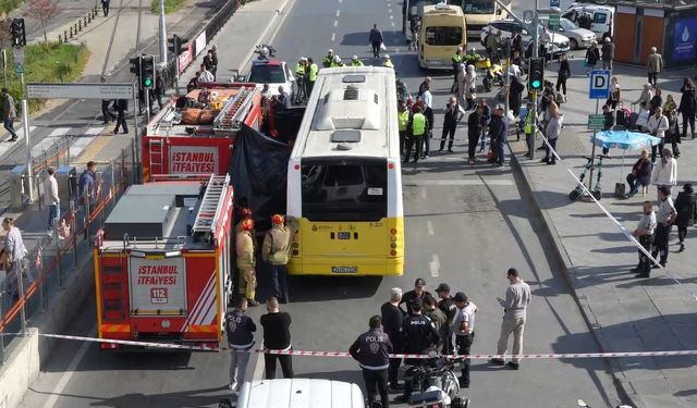 İETT otobüsü can aldı!