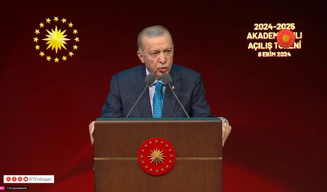 Erdoğan: Her ilimize üniversite kurduk!